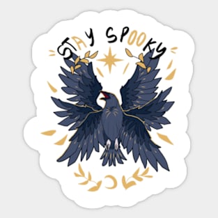 Black Raven Sticker